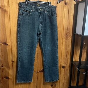 Lee Men's Relaxed Jeans - Deep Blue